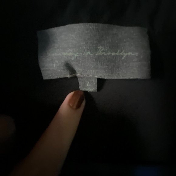 Anthropologie Black Cut-Out Midi Dress - Picture 6 of 6